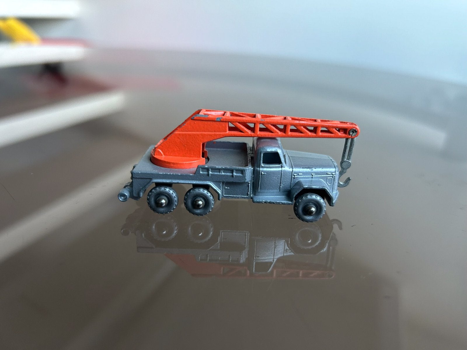 Matchbox Lesney Magirus-Deutz Six Wheel Crane nr 30-B 1961, Collections, Enlèvement ou Envoi