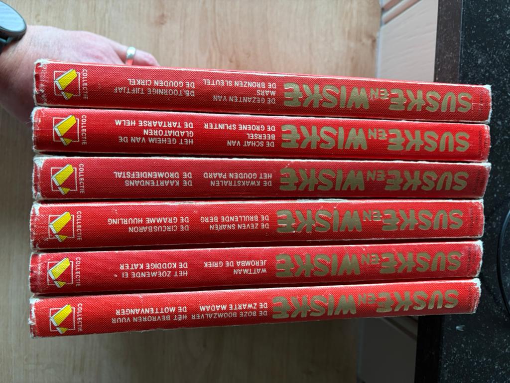 Suske en wiske collectieboeken, Boeken, Sprookjes en Fabels, Ophalen, Gelezen