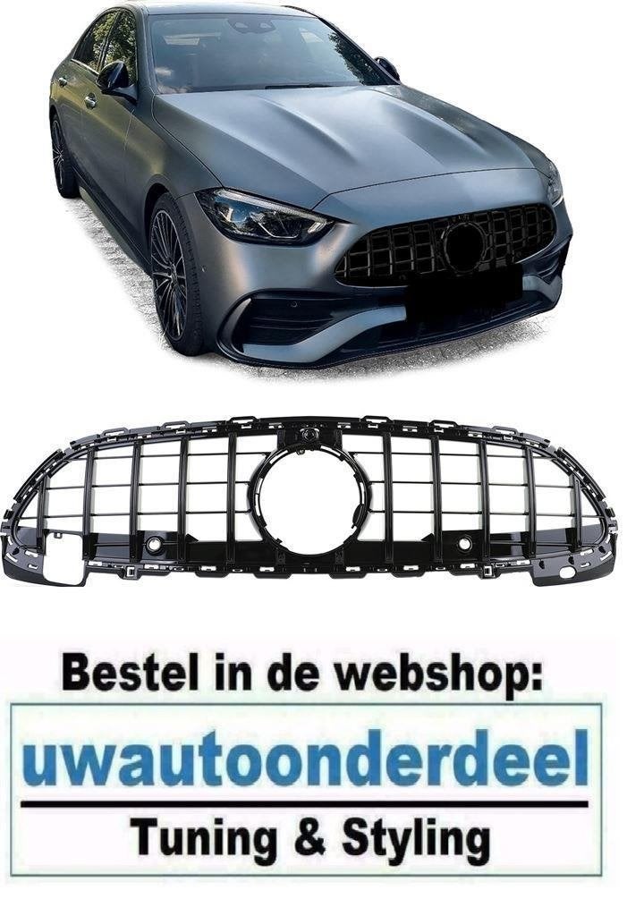 Panamericana GT BLack Grill AMG Voor MB C Klasse W206 S206, Envoi
