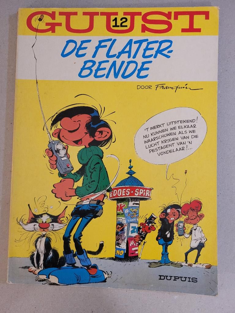 GUUST n12, Gelezen, Verzenden, Eén stripboek, Franquin