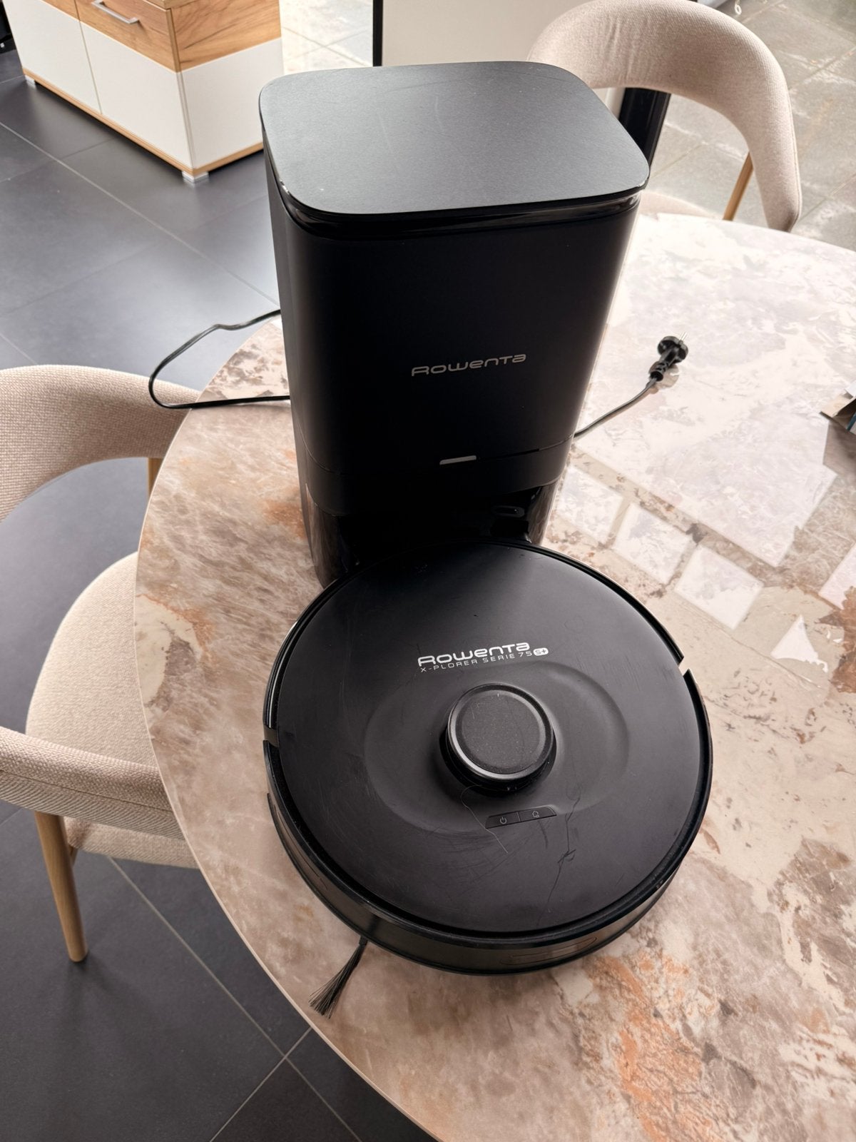 Rowenta X-plorer 75 (zie omschrijving), Elektronische apparatuur, Ophalen, Zo goed als nieuw, Robotstofzuiger, Rowenta