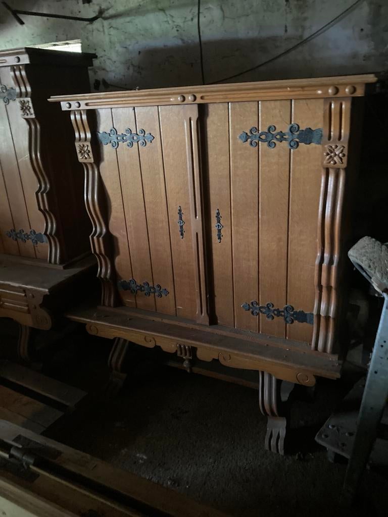 2 Meubles de salle a manger (annees 70), Enlèvement