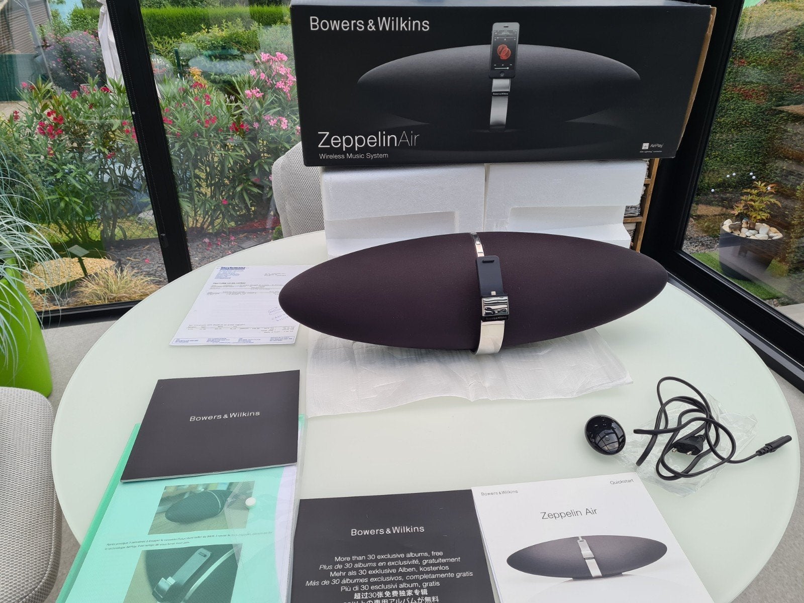 Bowers & Wilkins Zeppelin Air, Subwoofer, Basreflex, Zo goed als nieuw, Ophalen
