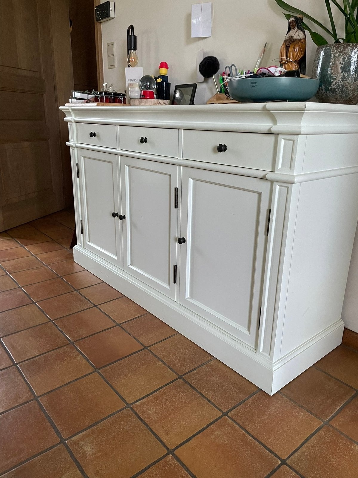 Landelijke houten kast, Ophalen, Gebruikt