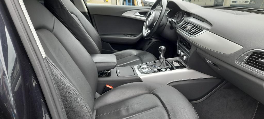 Voiture audi A6 1.8 tfsi, Autos, Audi, Cuir, Achat, Boîte manuelle, Noir