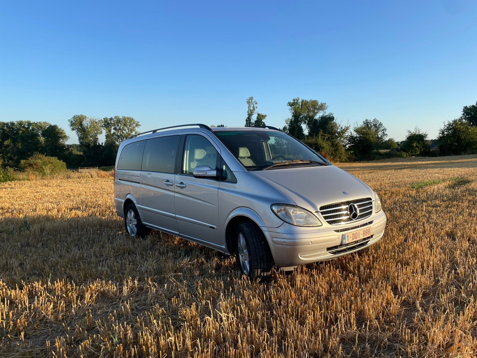 Mercedes Viano 2.2 CDI, Auto's, Bestelwagens en Lichte vracht, Achterwielaandrijving, 110 kW, 4 cilinders, Leder en Stof