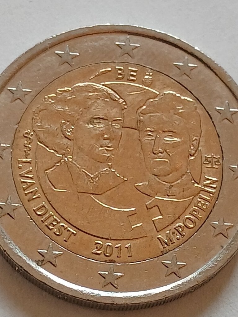Piéce commemorative de Belgique 2011, Enlèvement ou Envoi, Belgique, 2 euros