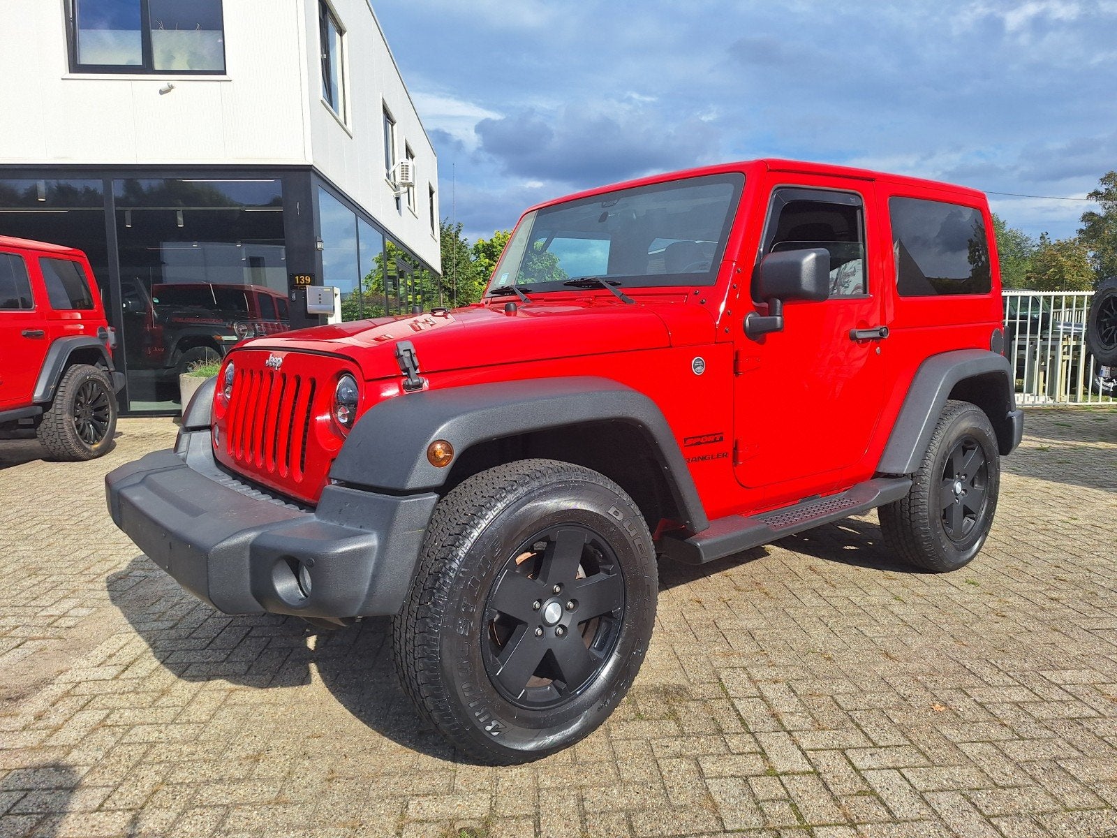Jeep Wrangler 2.8 CRD Lichte vracht E6, Autos, Rouge, Achat, Euro 6, Entreprise