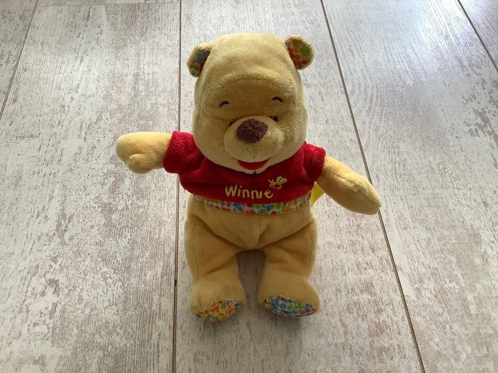 Disney Winnie the Pooh pluche character (22 cm), Disney, Disney, Beer, Ophalen of Verzenden