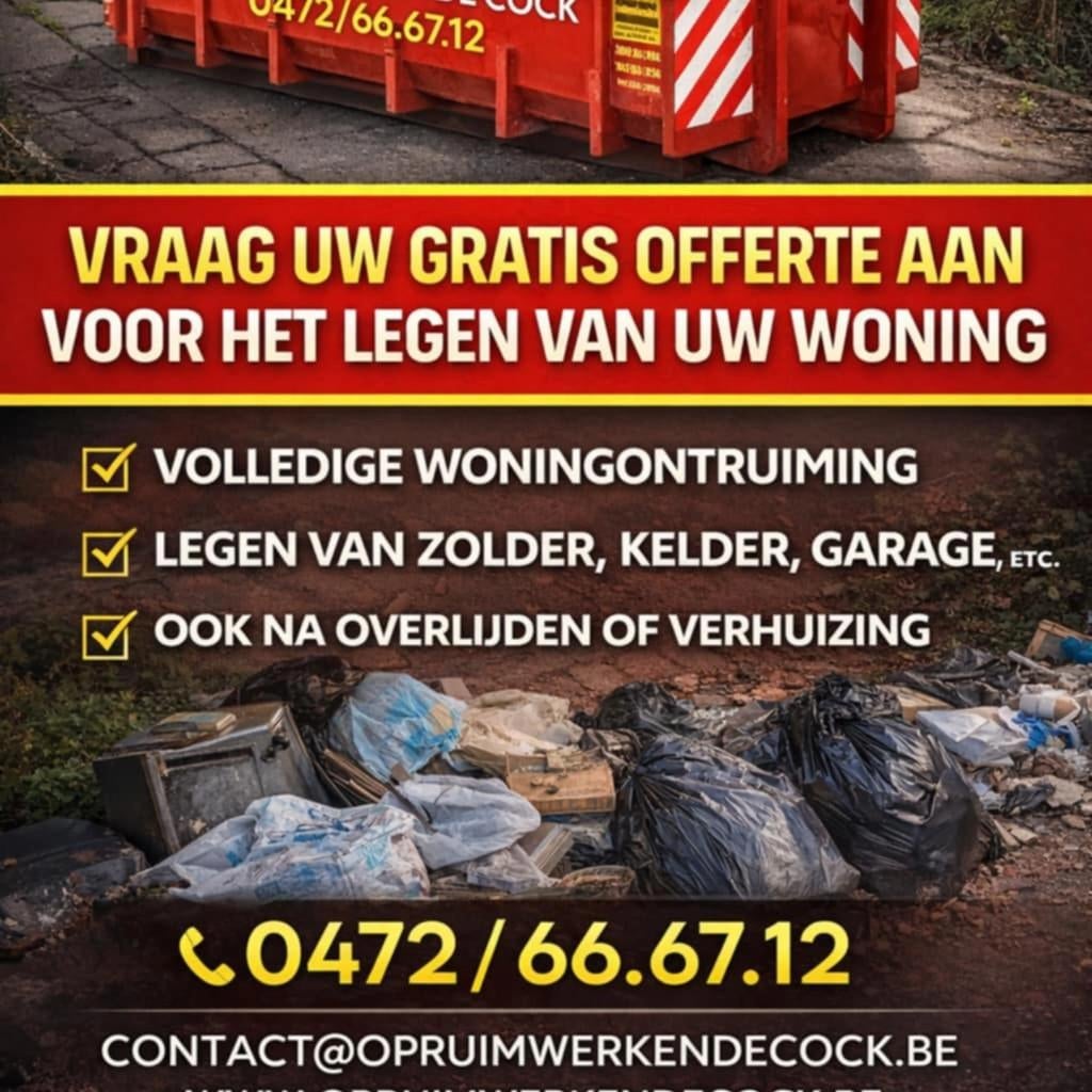 Opruimwerkendecock, Immo