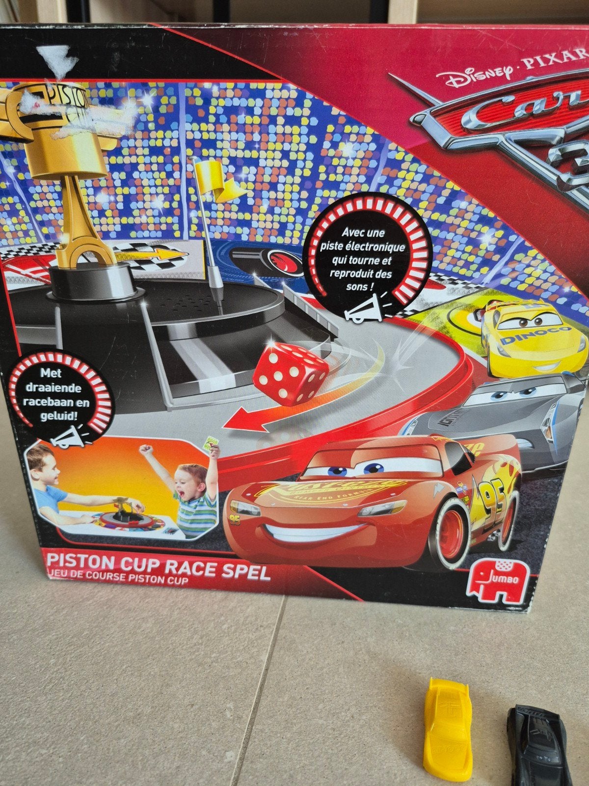 Spel Cars, Hobby en Vrije tijd, Drie of vier spelers, Ophalen of Verzenden, Zo goed als nieuw, JUMBO