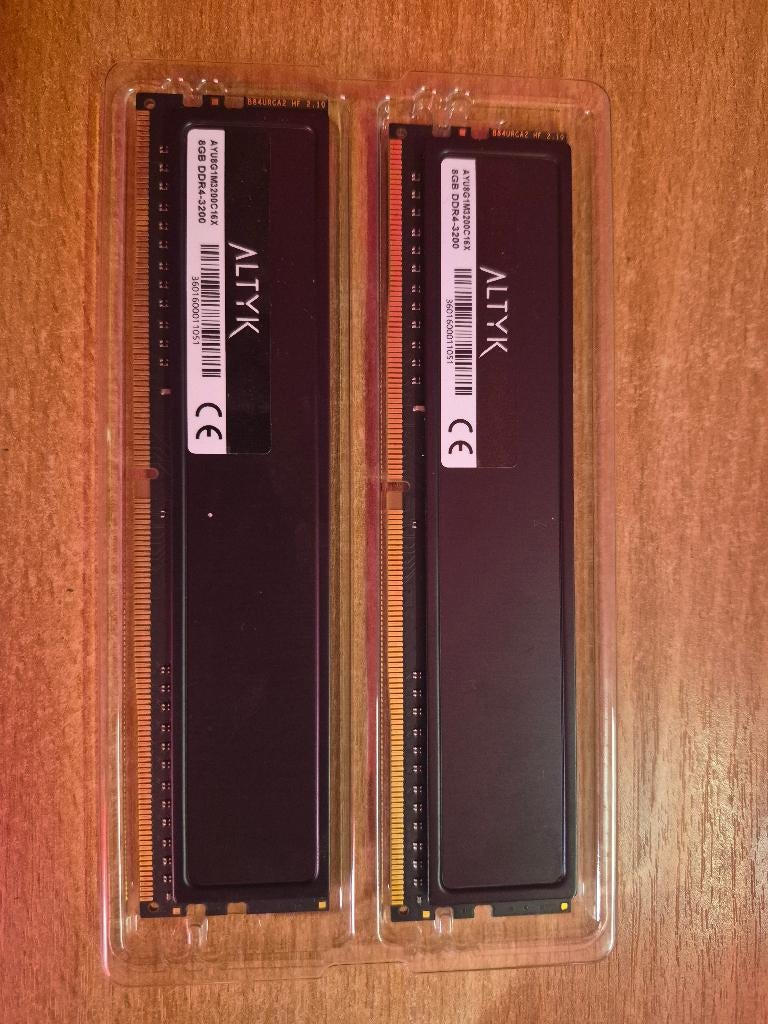 Mémoire Ram 8GB X2 DDR4 3200MHz, Enlèvement ou Envoi, DDR4, Utilisé, Desktop