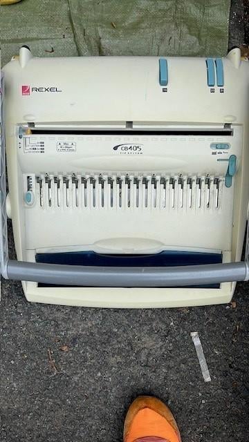 Relieuse Rexel CB405, Enlèvement, Utilisé