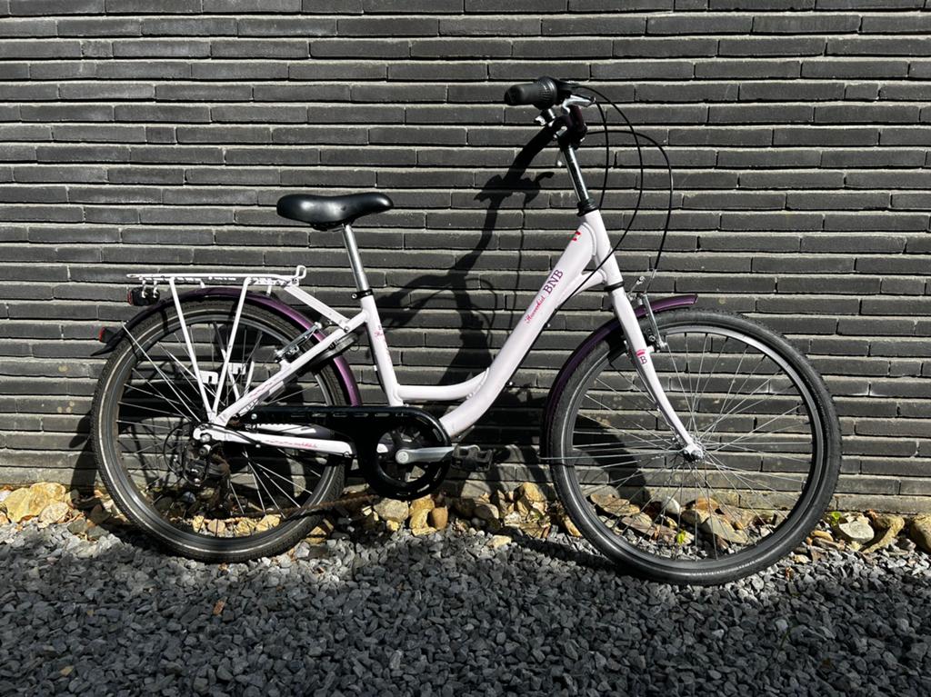 Roze stadsfiets voor kinderen 38cm, Autres marques, Vitesses, Frein sur jante, Moins de 47 cm