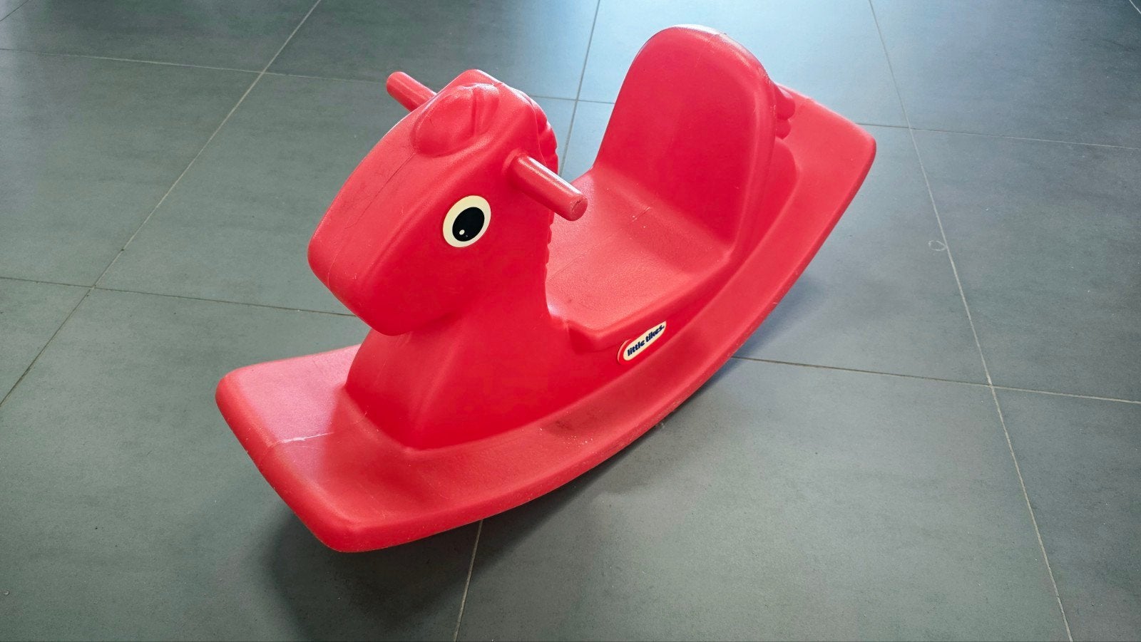 Little tikes hobbelpaard, Ophalen