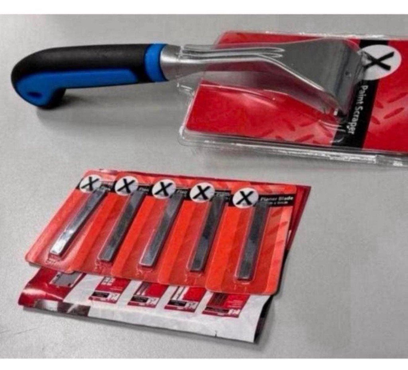 Verfschraper verf-schraper 50mm + 5 mesjes paint scraper, Hobby en Vrije tijd, Schilderen, Ophalen of Verzenden, Nieuw, Overige typen