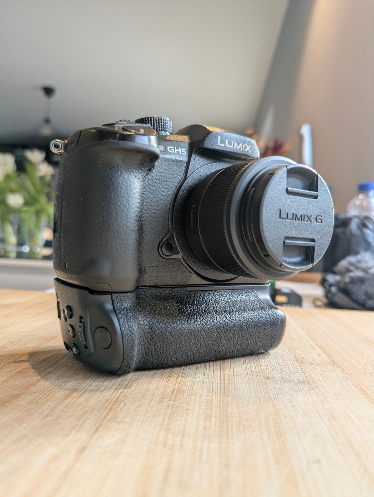 LUMIX GH5 van 2023 + lenzen/accessoires, Audio, Tv en Foto, Videocamera's Digitaal, Ophalen
