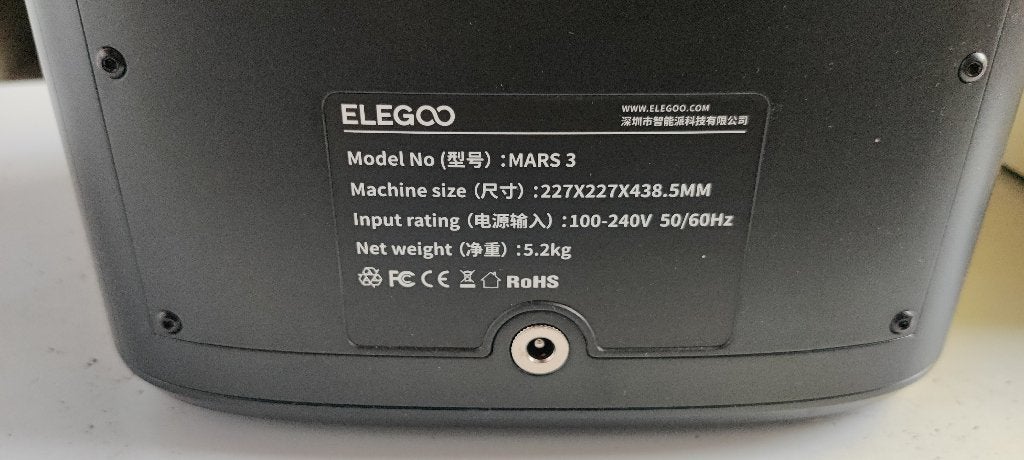 Elegoo MARS 3 + Mercury X complete set Resin printer, Computers en Software, 3D Printers, Elegoo, Nieuw, Ophalen of Verzenden