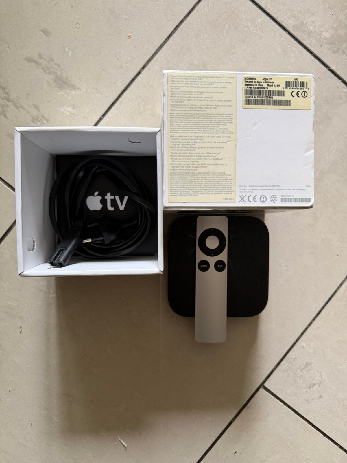 Apple TV, TV, Hi-fi & Vidéo, Enlèvement, Utilisé, HDMI
