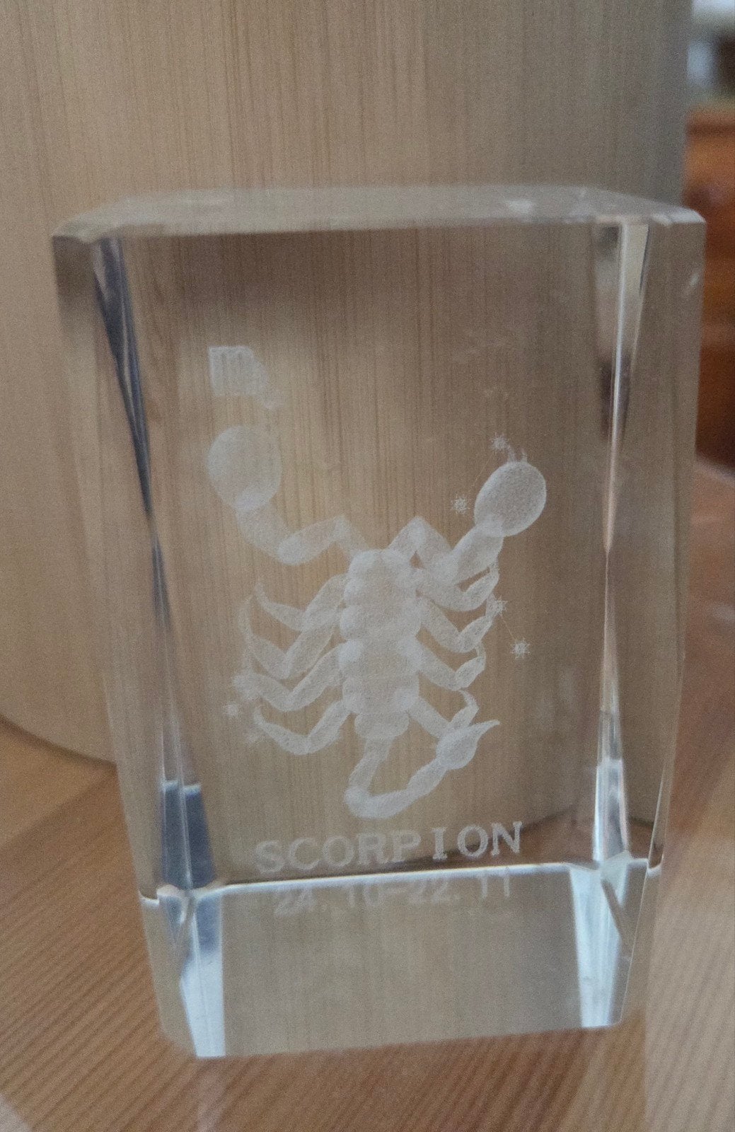 bloc presse papier  horoscope scorpion, Enlèvement ou Envoi