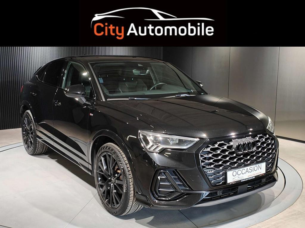 Audi Q3 Q3 SPORTBACK 35 TDI S-LINE S-TRONIC TOIT OUVRANT C, Auto's, Audi, Automaat, Gebruikt, Alcantara, Zwart