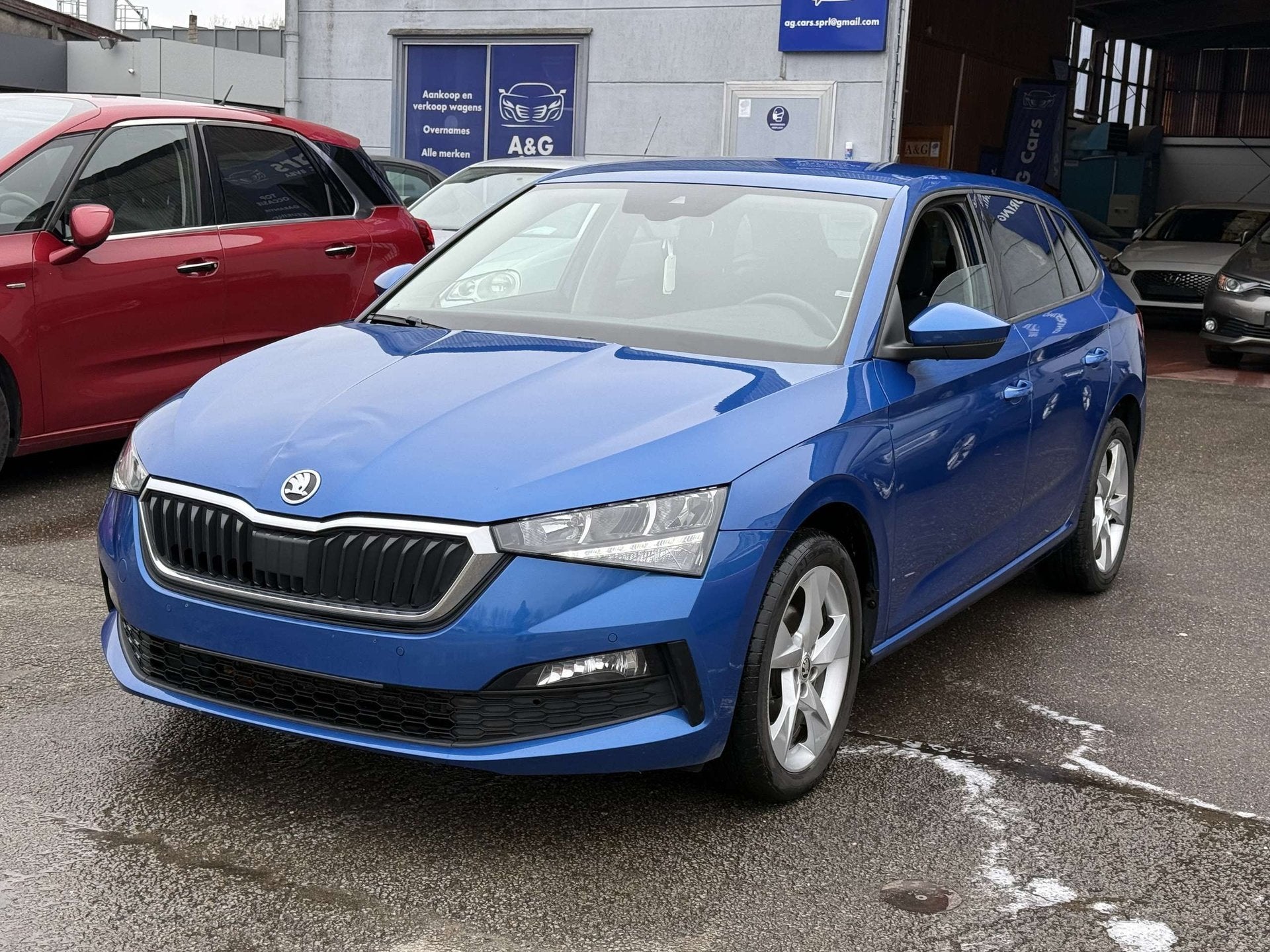 Skoda Scala Scala 1.6 TDi Ambition DSG 1 Anne Jaar Garantie, Auto's, Skoda, Automaat, Euro 6, 4 cilinders, Bedrijf