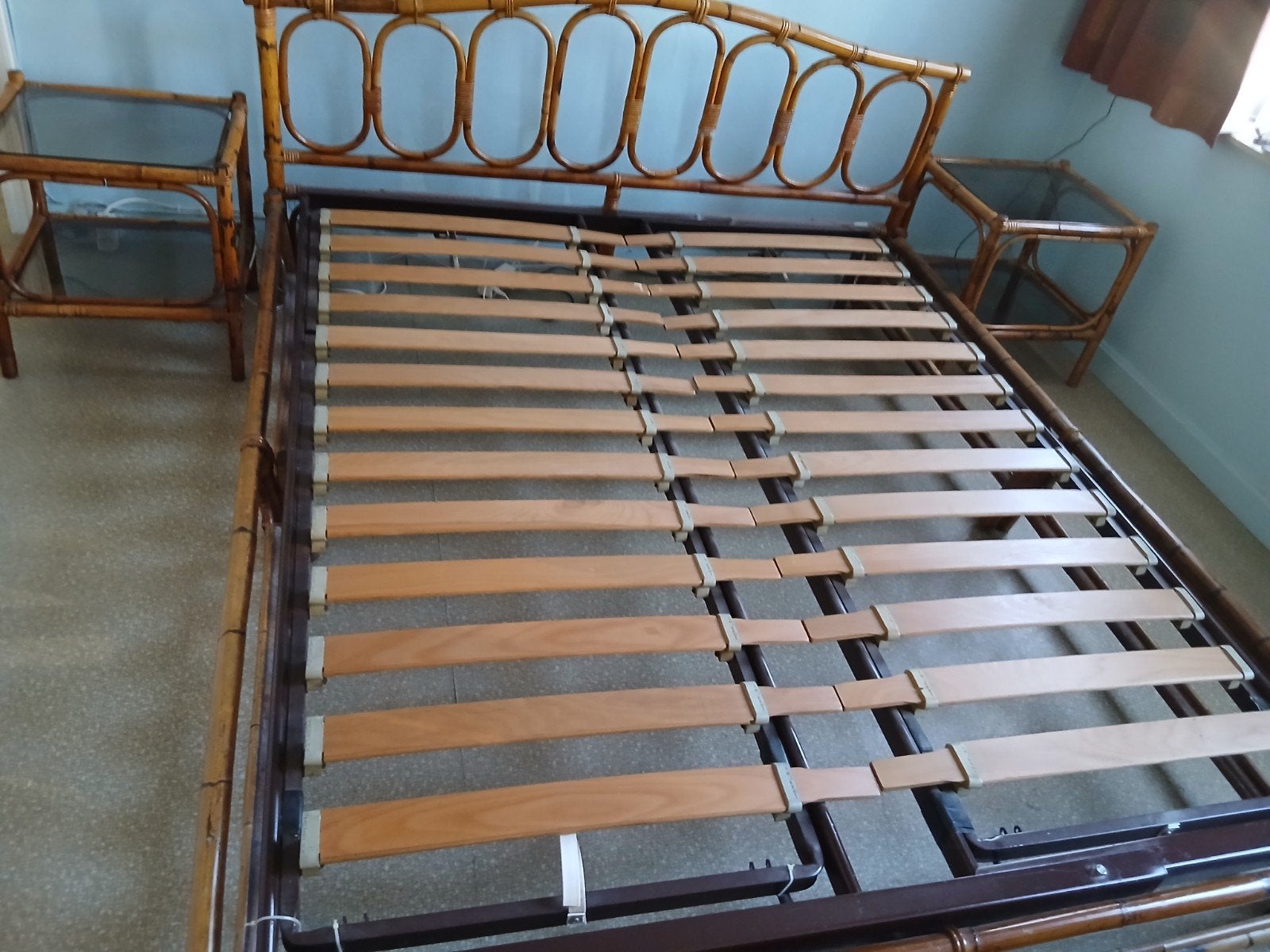 bedframe rotan, Ophalen