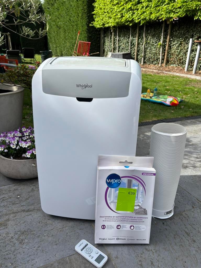 Mobiele airco - zo goed als nieuw, Ophalen, Zo goed als nieuw, Mobiele airco, Afstandsbediening