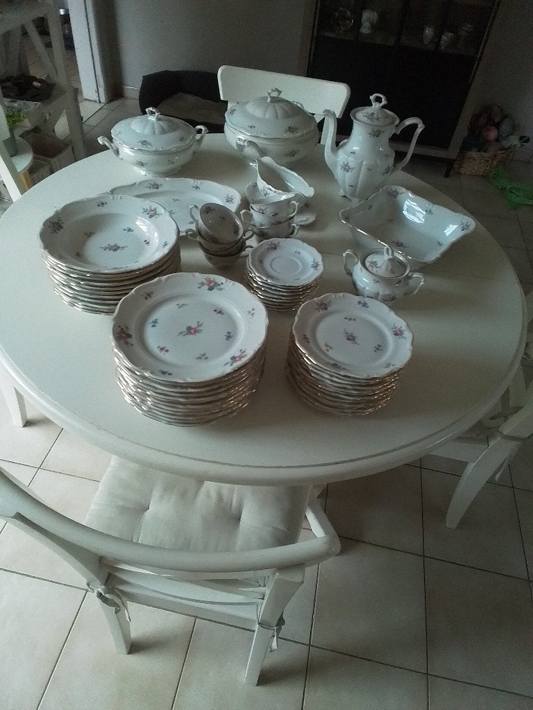 Eet en koffieservies, Ophalen, Zo goed als nieuw, Compleet servies