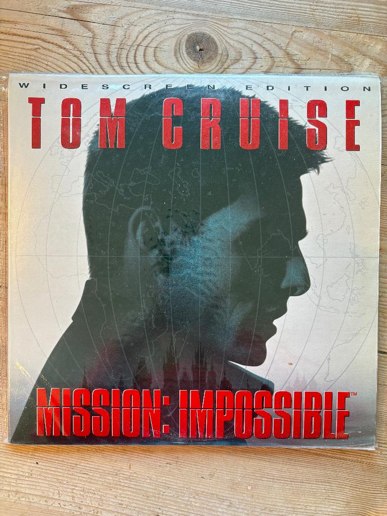 LaserDisc – Mission: Impossible – Widescreen – THX, Collections, Cinéma & Télévision, Comme neuf, Film, Enlèvement ou Envoi