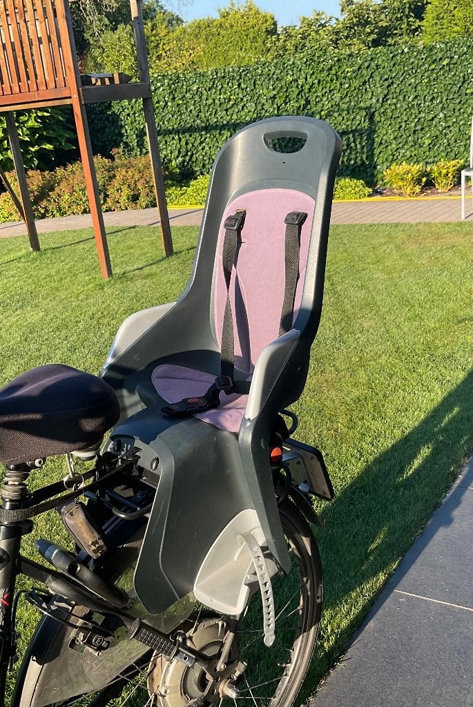 Fietsstoel Polisport, Fietsen en Brommers, Ophalen, Achterzitje, 9 t/m 18 kg, Zo goed als nieuw