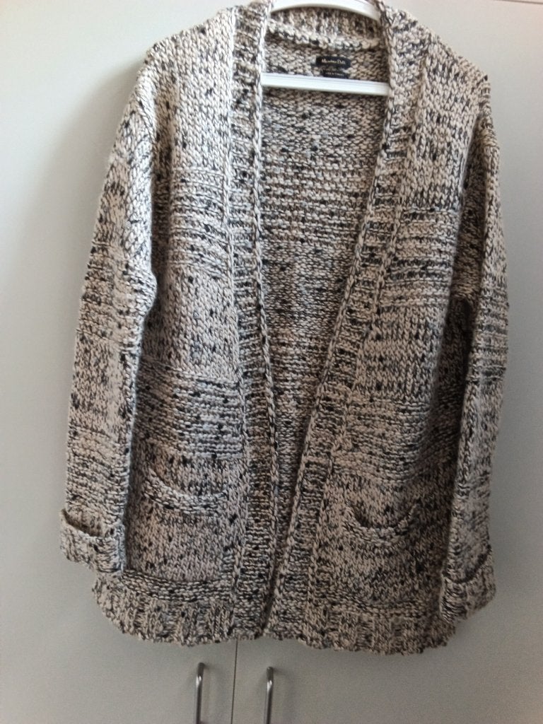 Damesvest, Maat 38/40 (M), Massimo Dutti, Beige, Nieuw