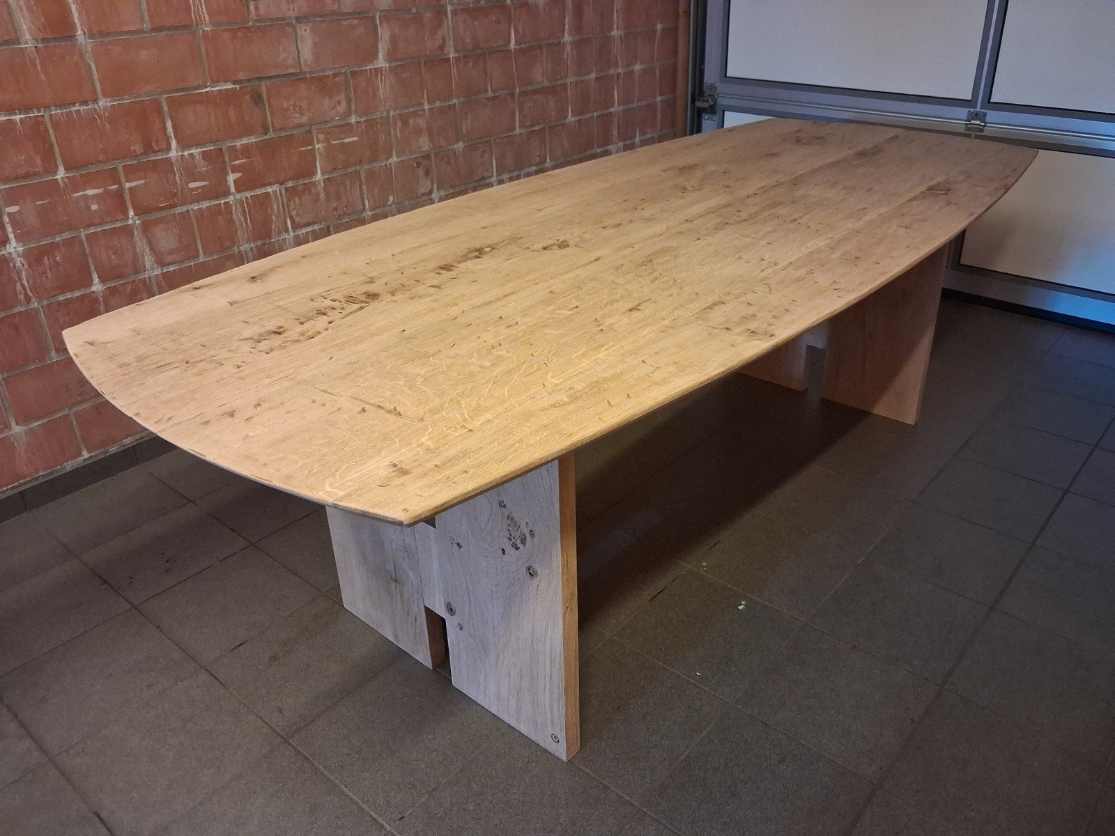 Massief Eiken tafel, Enlèvement, Ovale