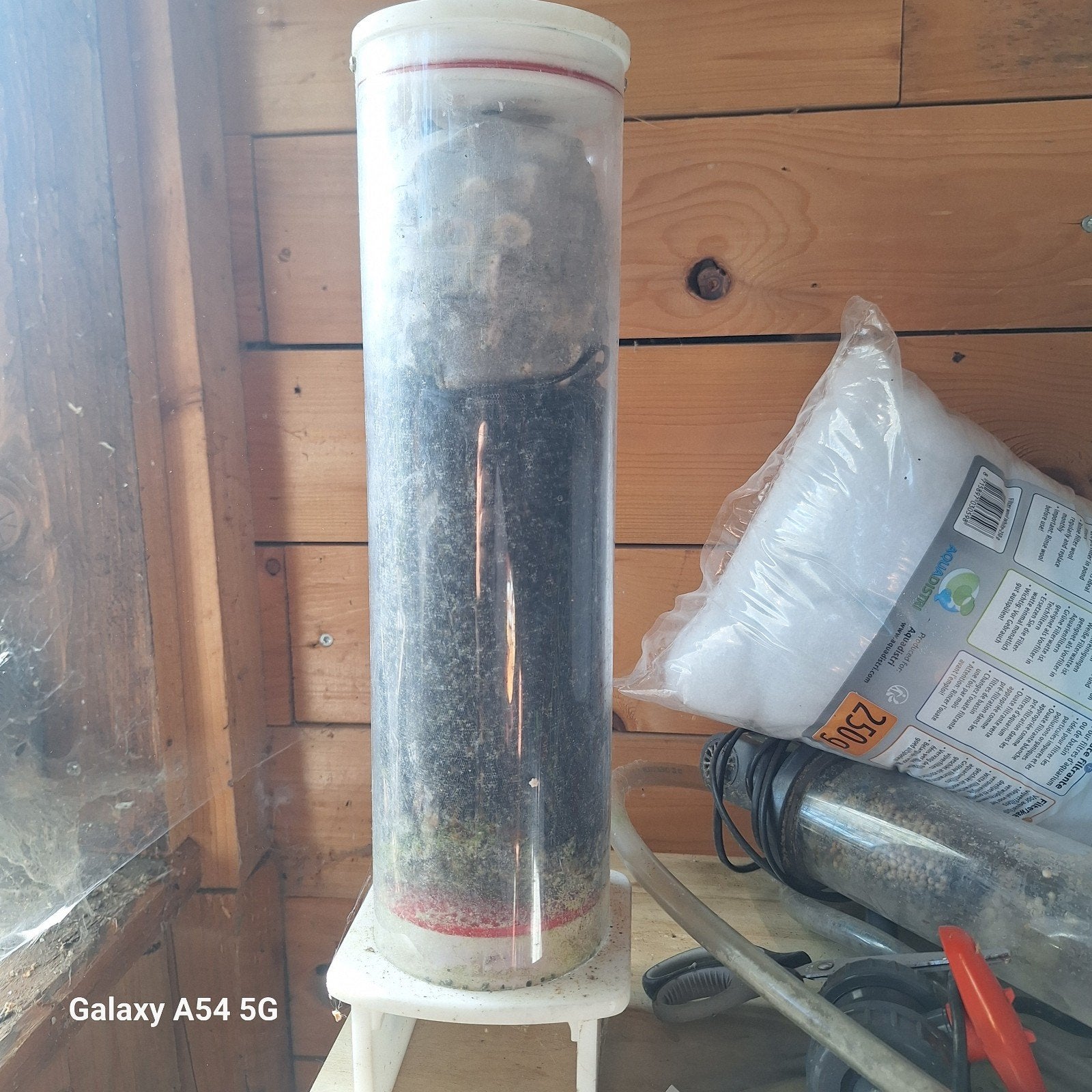 2x aquarium reactor, Ophalen