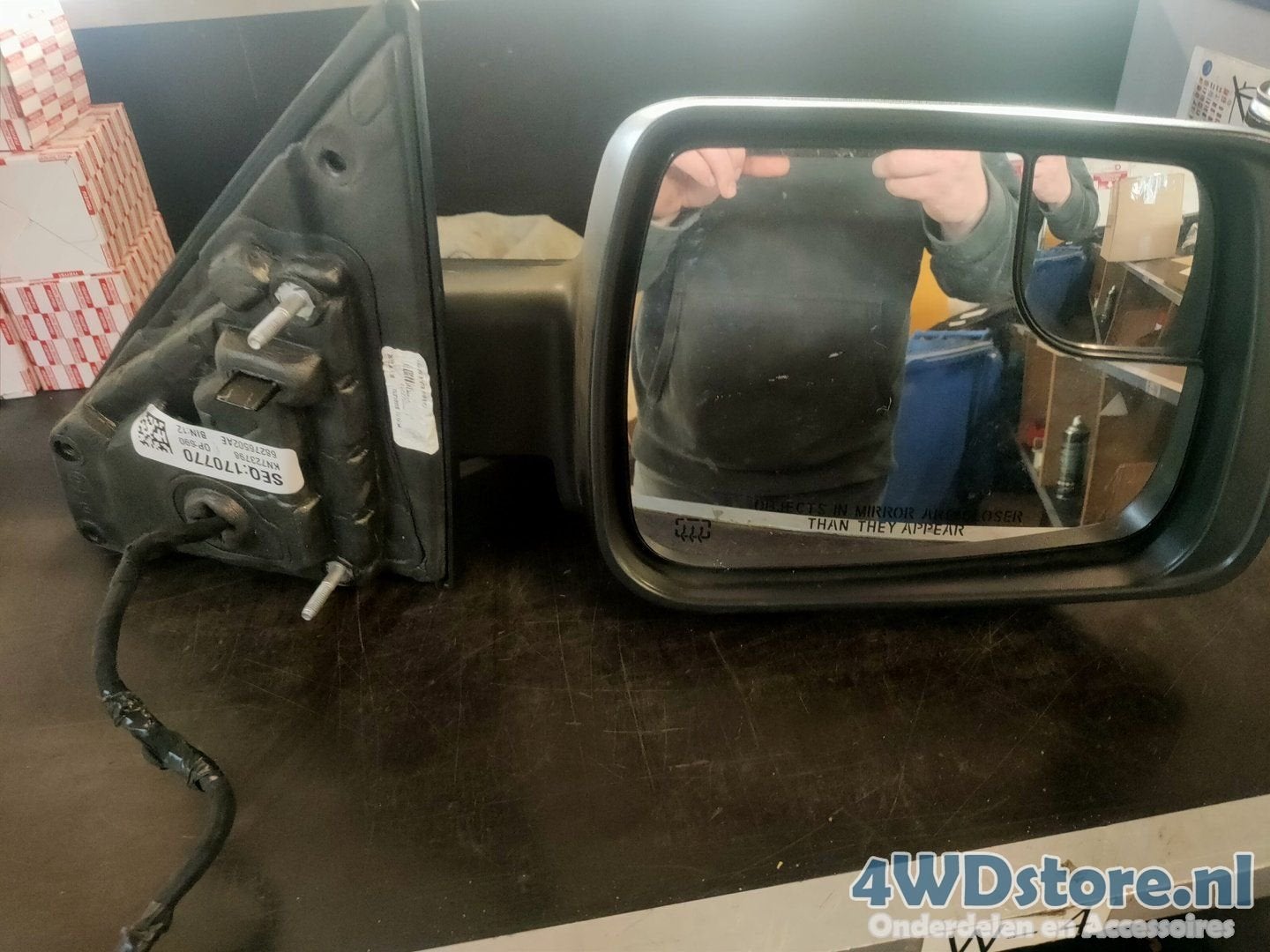 Dodge RAM 1500 Spiegel Rechts 2019+ ORIGINEEL - 68276502AE, -, Utilisé, -, -