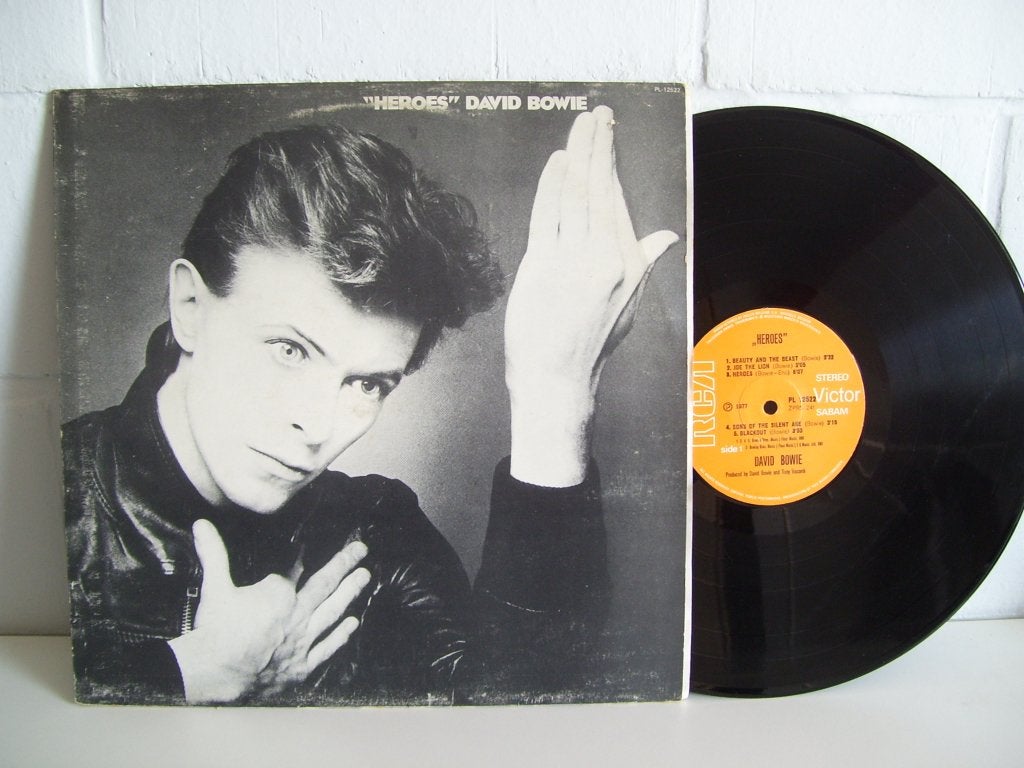 DAVID BOWIE  heroes, LP, Gebruikt, Originele persing, Ophalen of Verzenden