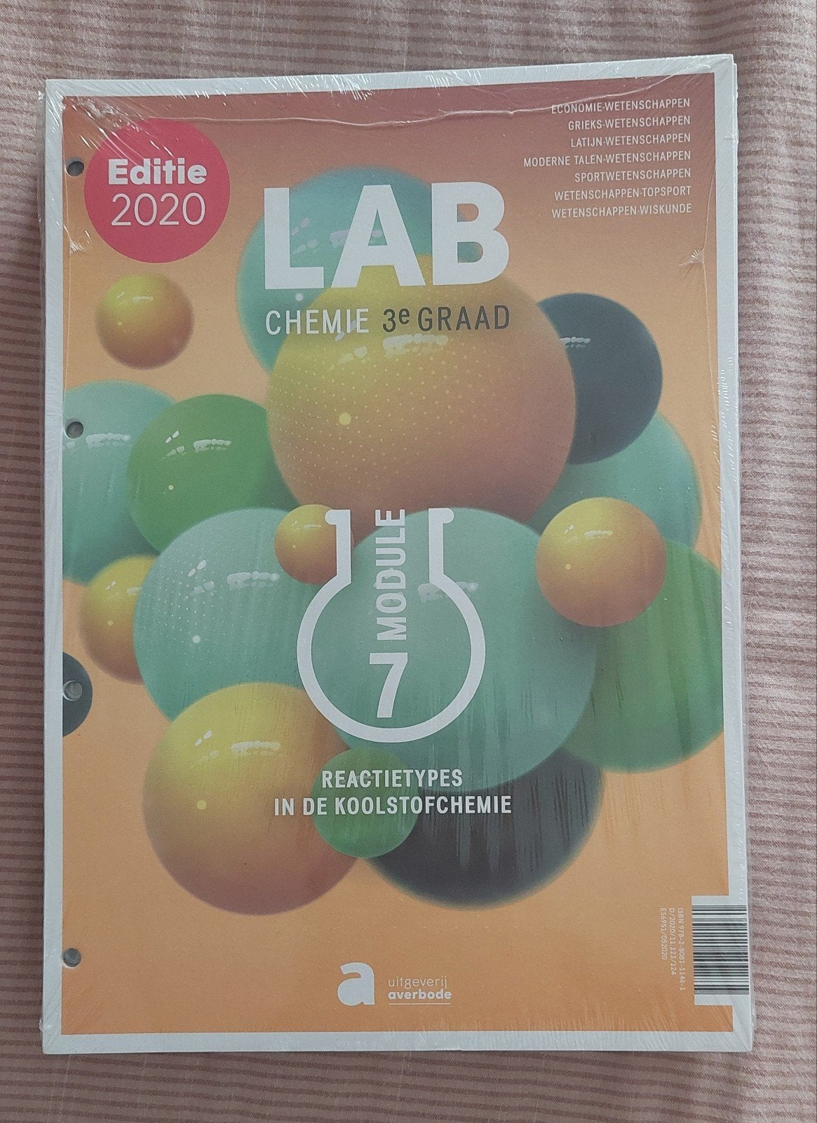 Pakket leerwerkboeken lab chemie 3de graad, Enlèvement, Neuf, Autres niveaux, AVERBODE