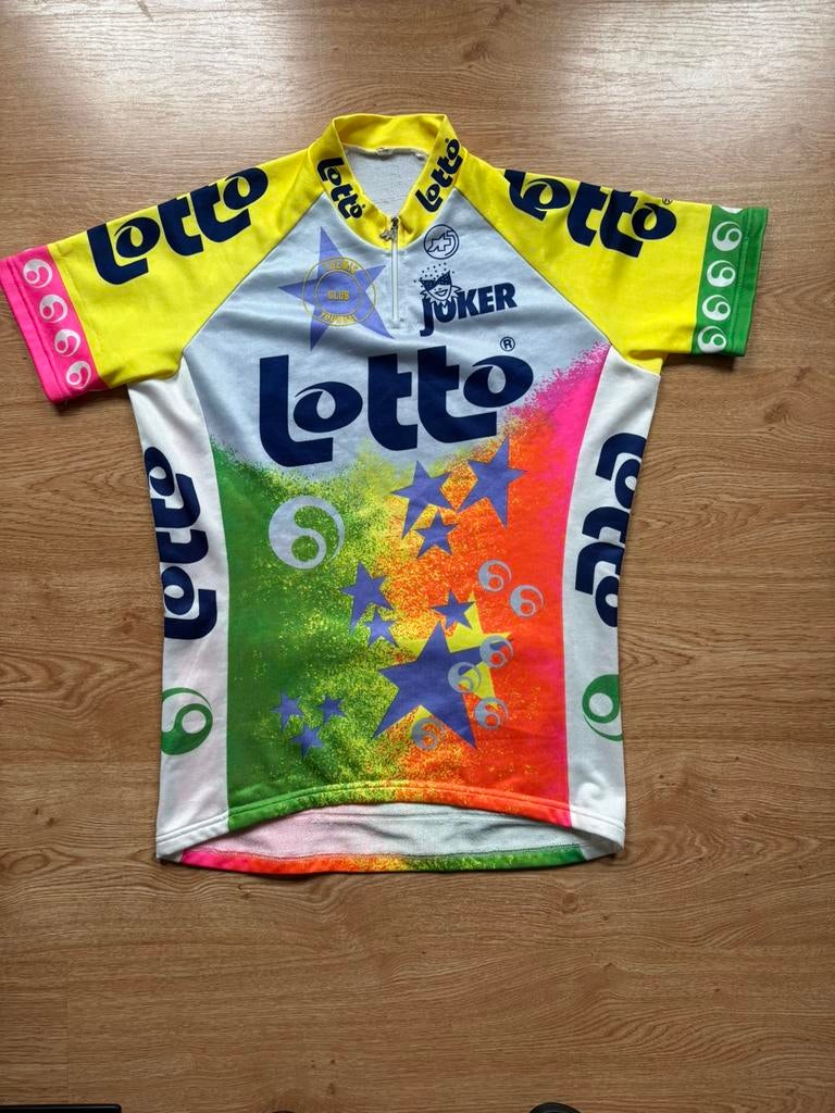 Vintage wielershirt koerstrui LOTTO, Ophalen of Verzenden, Zo goed als nieuw