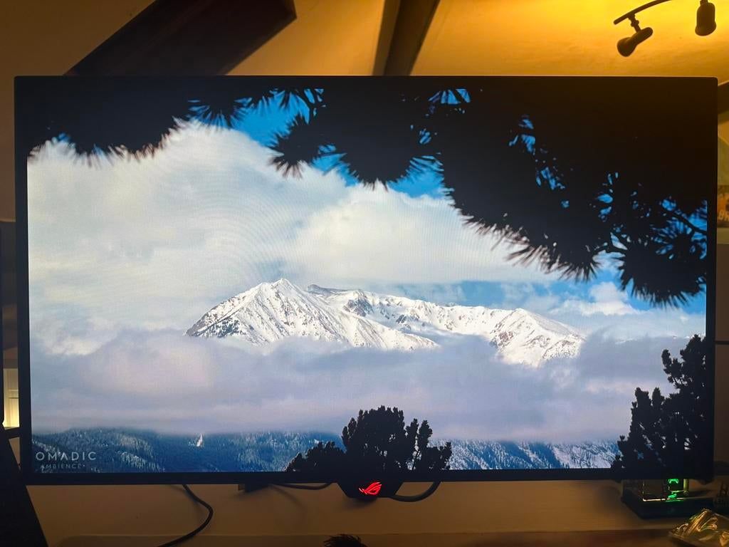 ASUS ROG Strix XG27AQDMG 27” WOLED, Informatique & Logiciels, Moniteurs, Gaming, Moins de 1 ms, Comme neuf, HDMI