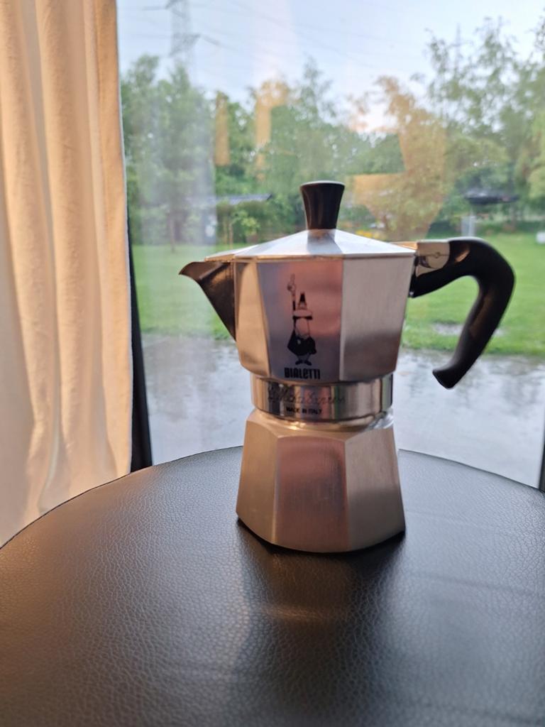 Bialetti 2-3 kopjes splinternieuw, Ophalen of Verzenden