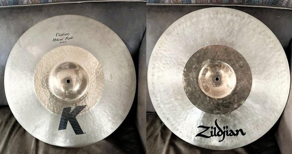Zildjian K Hybrid Ride 20", Muziek en Instrumenten, Ophalen, Zo goed als nieuw, Overige merken