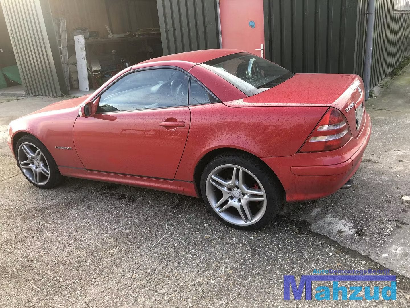 MERCEDES SLK R170 rood achterbumper achterklep achterlicht, Pare-chocs, Mercedes-Benz, Utilisé, Mercedesstrasse 120
70372  Stuttgart, DE
