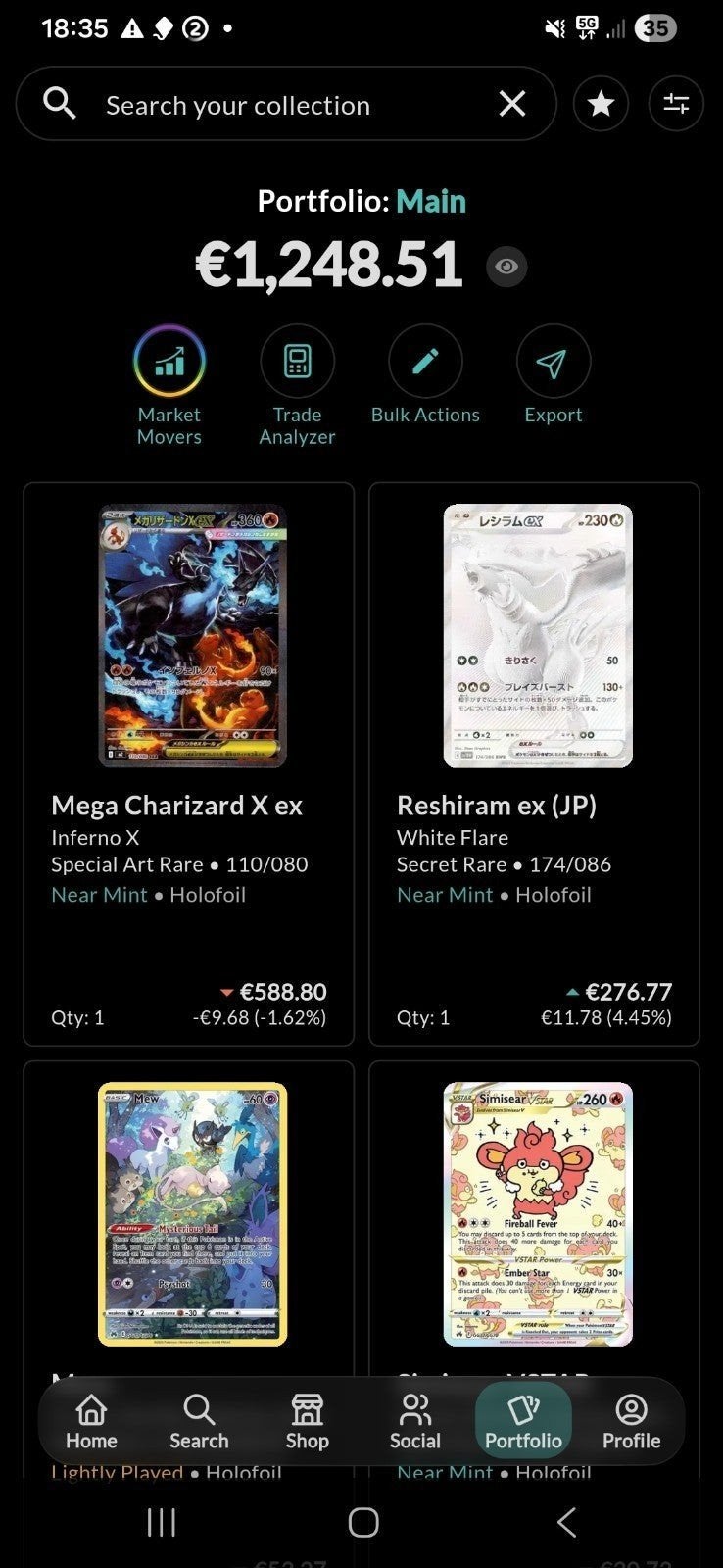 Grande collection de Pokémon, Hobby & Loisirs créatifs, Enlèvement ou Envoi, Comme neuf, Plusieurs cartes, Foil