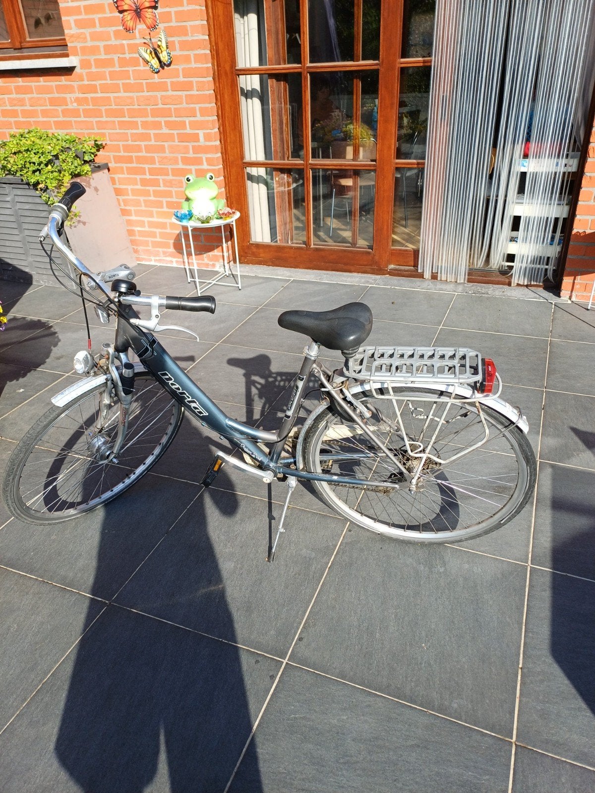 gewone fiets, Fietsen en Brommers, Gebruikt, Velgrem, Versnellingen, 57 tot 61 cm