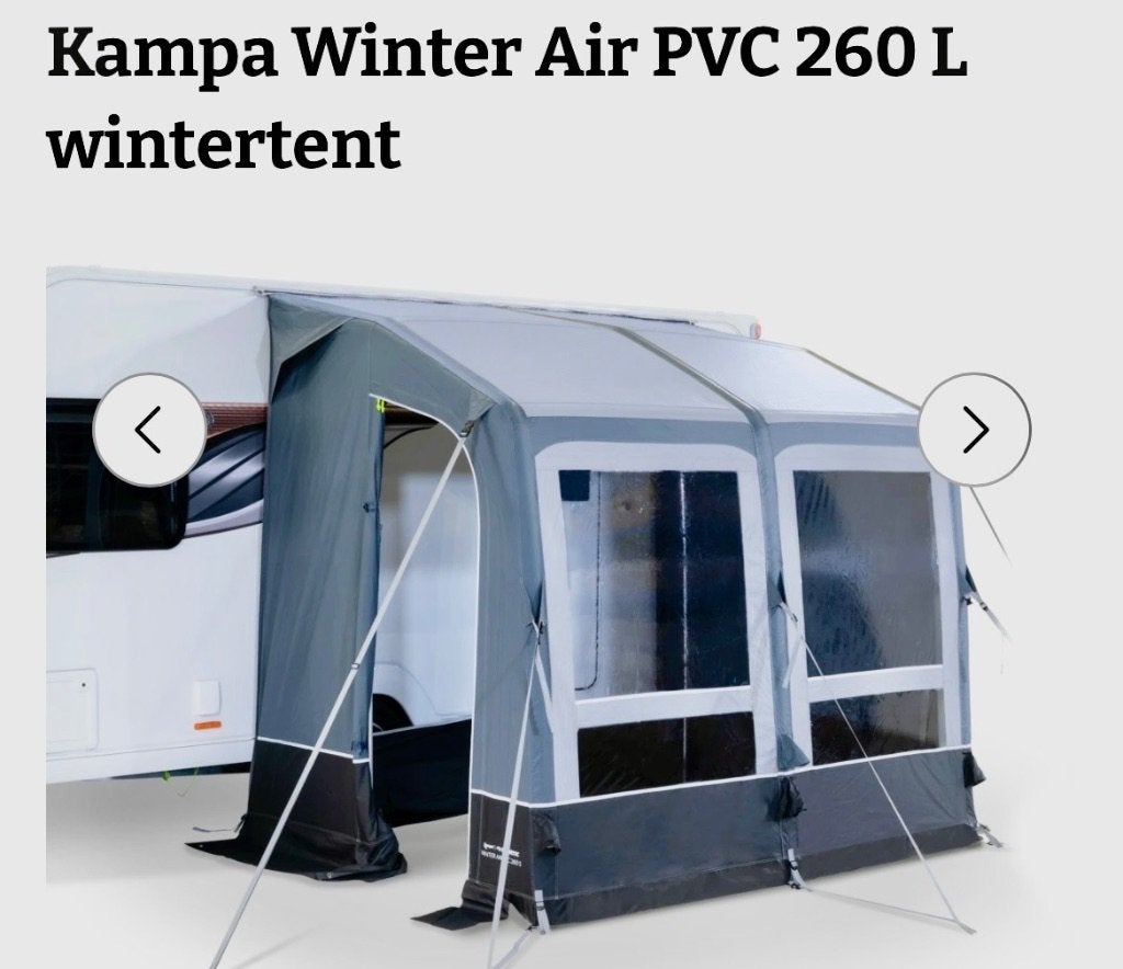 Kampa DOMETIC winter air PVC 260L, Caravans en Kamperen, Ophalen, Zo goed als nieuw, PVC, Dometic