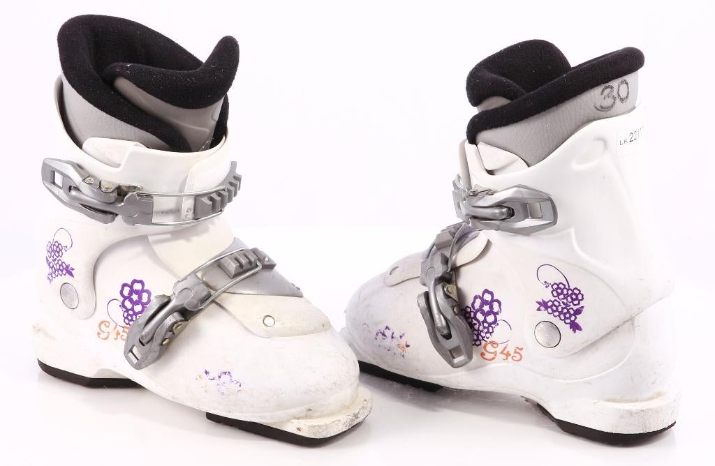 30 30,5 EU kinder skischoenen TECNO PRO G45, white, Gebruikt, Schoenen, Ophalen of Verzenden, Carve