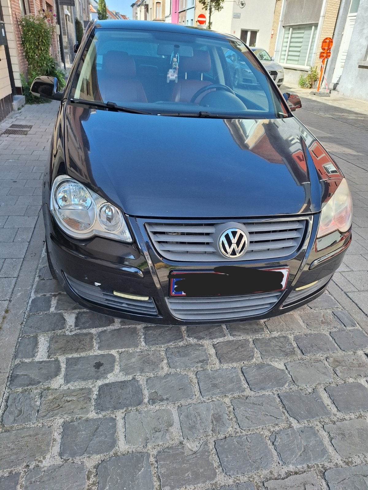 vw polo, Zwart, Leder, Overige kleuren, 1400 cc