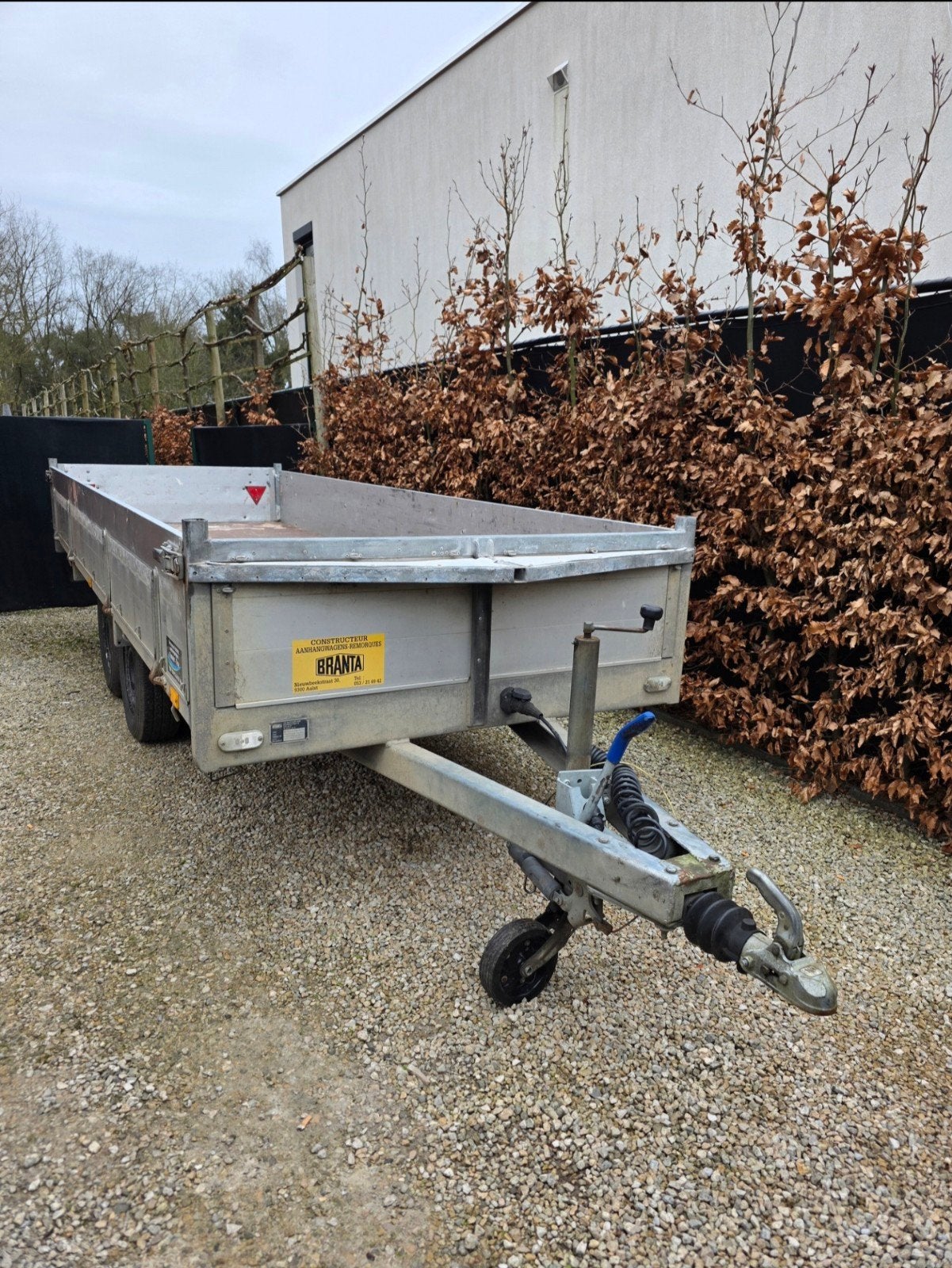 BRANTA aanhangwagen MTM 2700kg, Autos : Divers, Remorques, Enlèvement