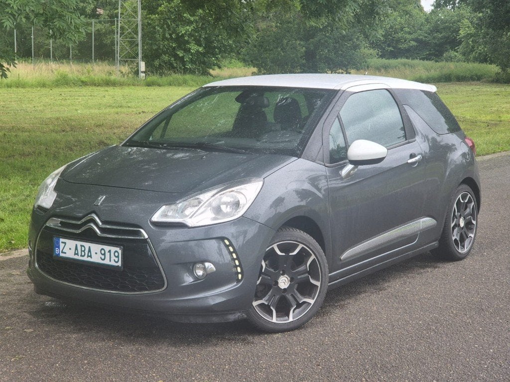Citroen DS3 - 1.6i 160pk - 2014 - 128d km - Navi/PDC/ZV/Crui, Autos, Achat, Entreprise, Boîte manuelle, Noir