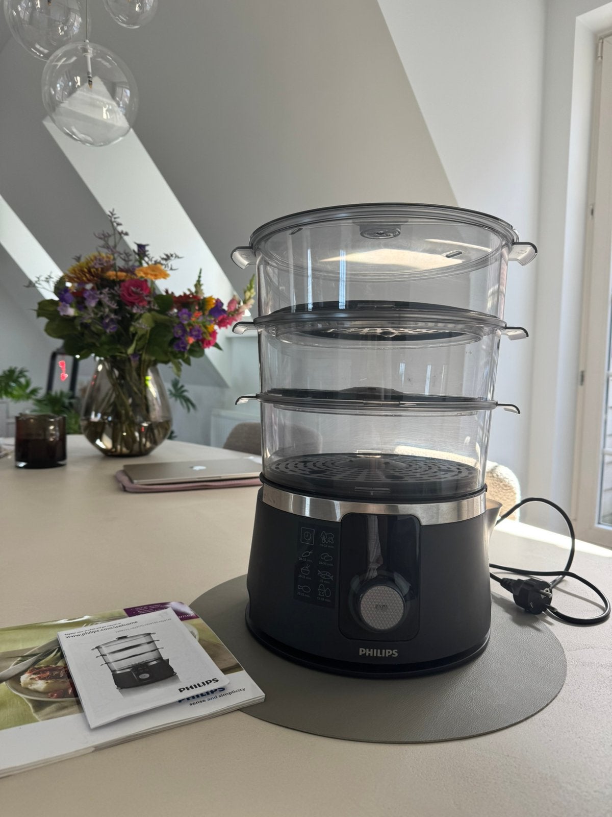 Avance stoomkoker Philips, Electroménager, Vapeurs, Enlèvement, Neuf